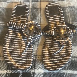 Tory Burch Flip Flops Sandals Size 8